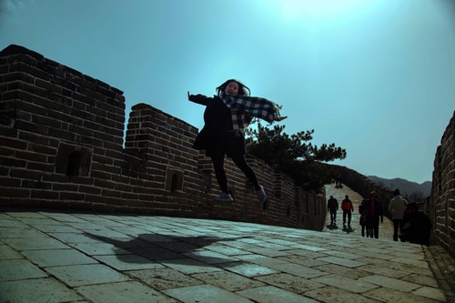 记全体员工登慕田峪长城 (4)