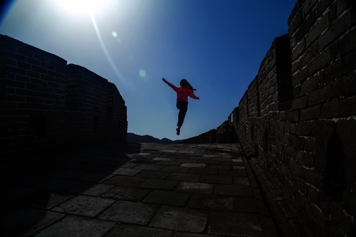 记全体员工登慕田峪长城 (6)